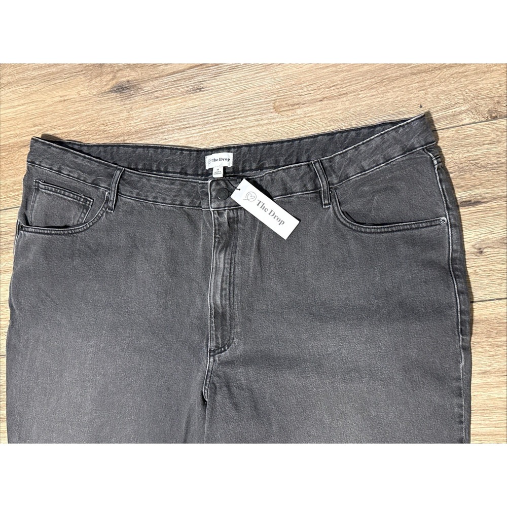 NEW WITH TAGS‎ Women's DENIM The Drop Black jeans size 38x30